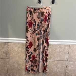 Floral Maxi Skirt in Multicolor